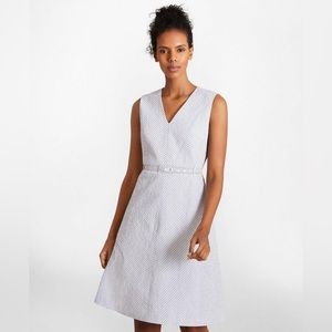Brooks Bothers Striped Seersucker Dress Size 8